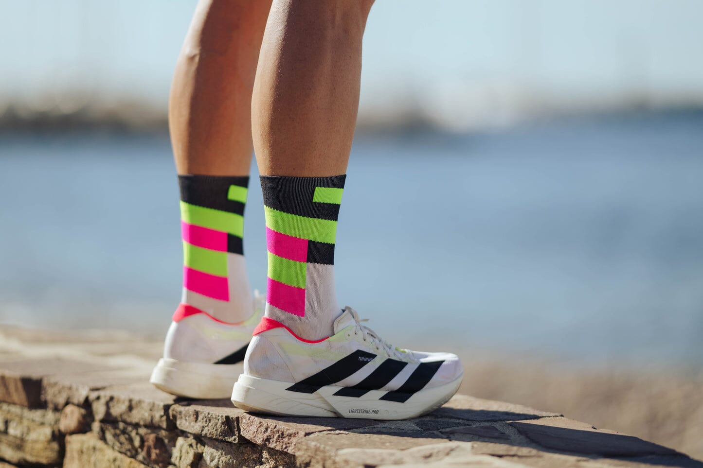 Incylence Ultralight Spirals Black Green Socks 