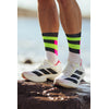 Incylence Ultralight Spirals Black Green Socks 