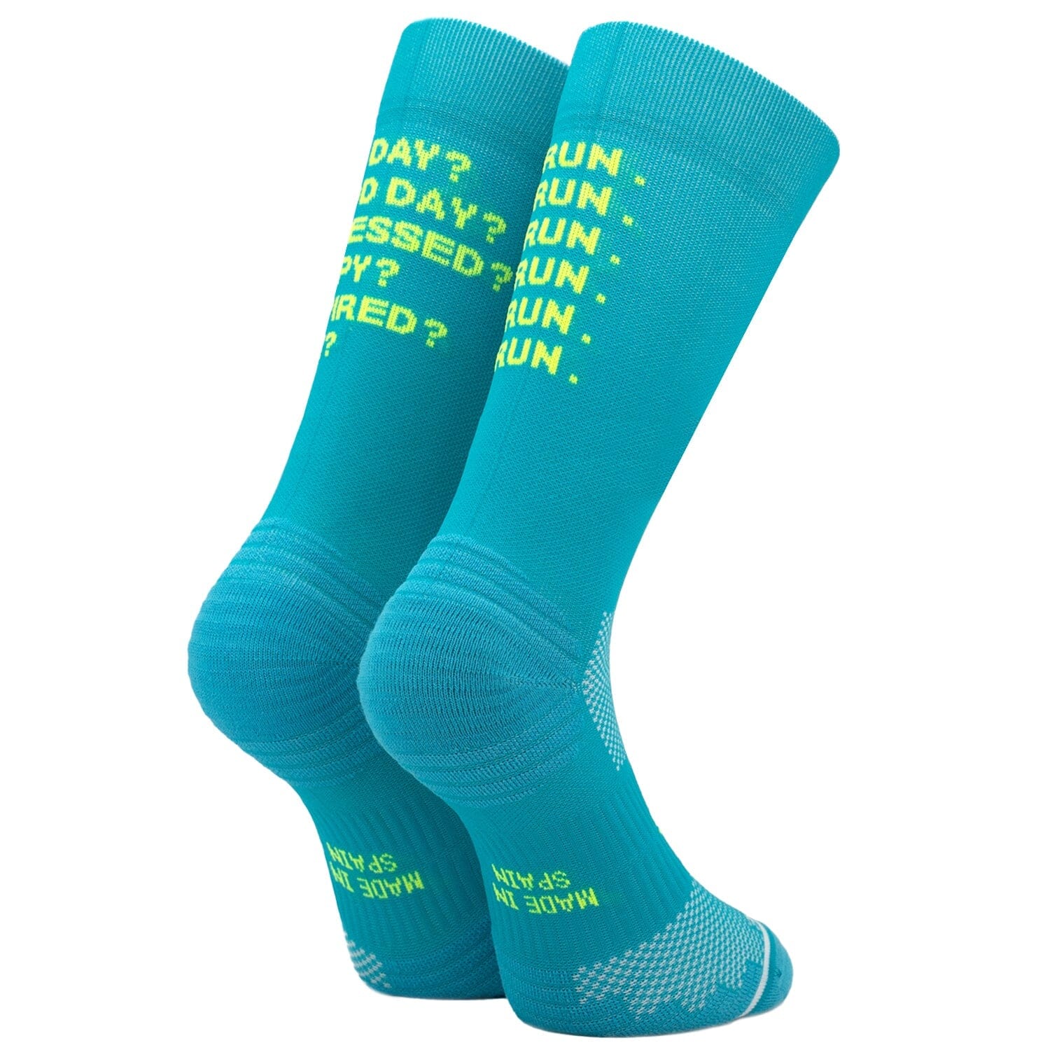SPORCKS Just Run Green - Running Socks Blue XS 35-37 