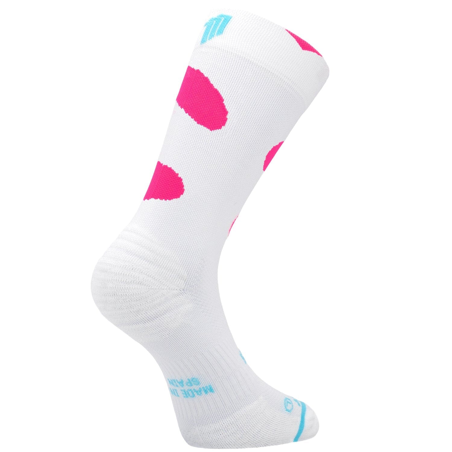 SPORCKS Kinetic Pink - Running Socks White XS 35-37 