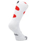 SPORCKS Kinetic Red - Running Socks White XS 35-37 