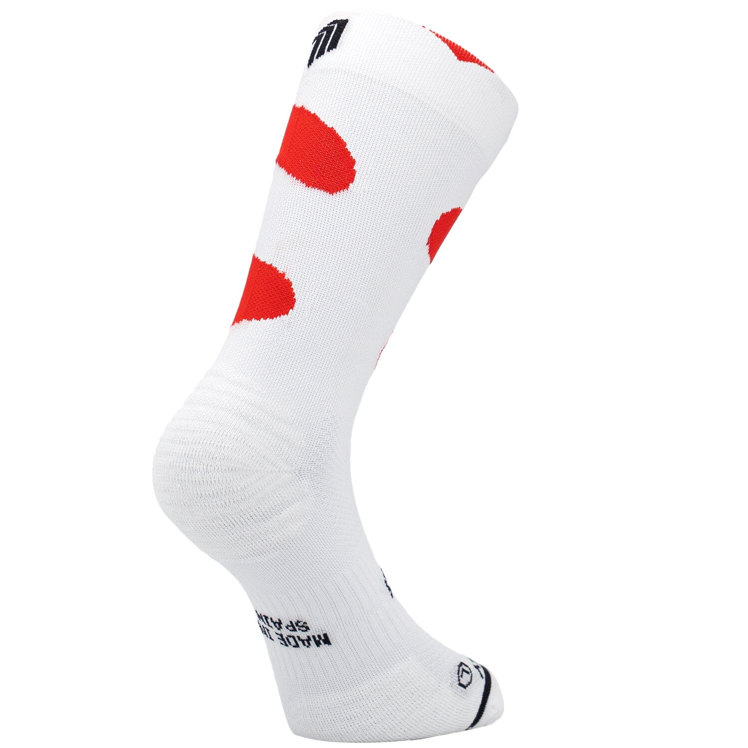SPORCKS Kinetic Red - Running Socks White XS 35-37 