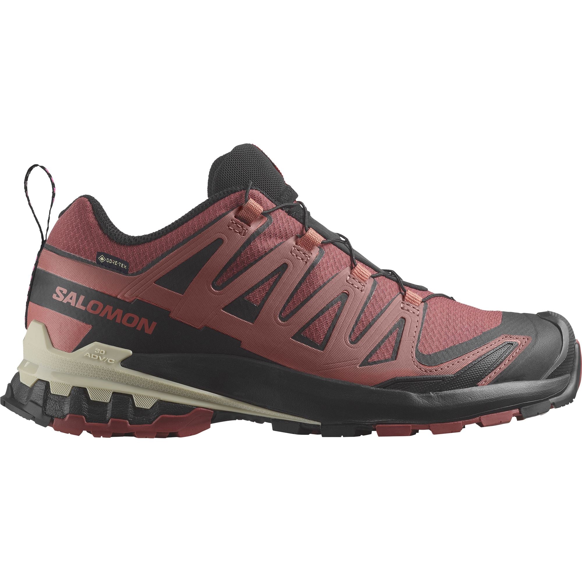 Salomon XA Pro 3D V9 GTX Women's Trail Running Shoes Cow Hide/Black/Faded Rose US 6.5 
