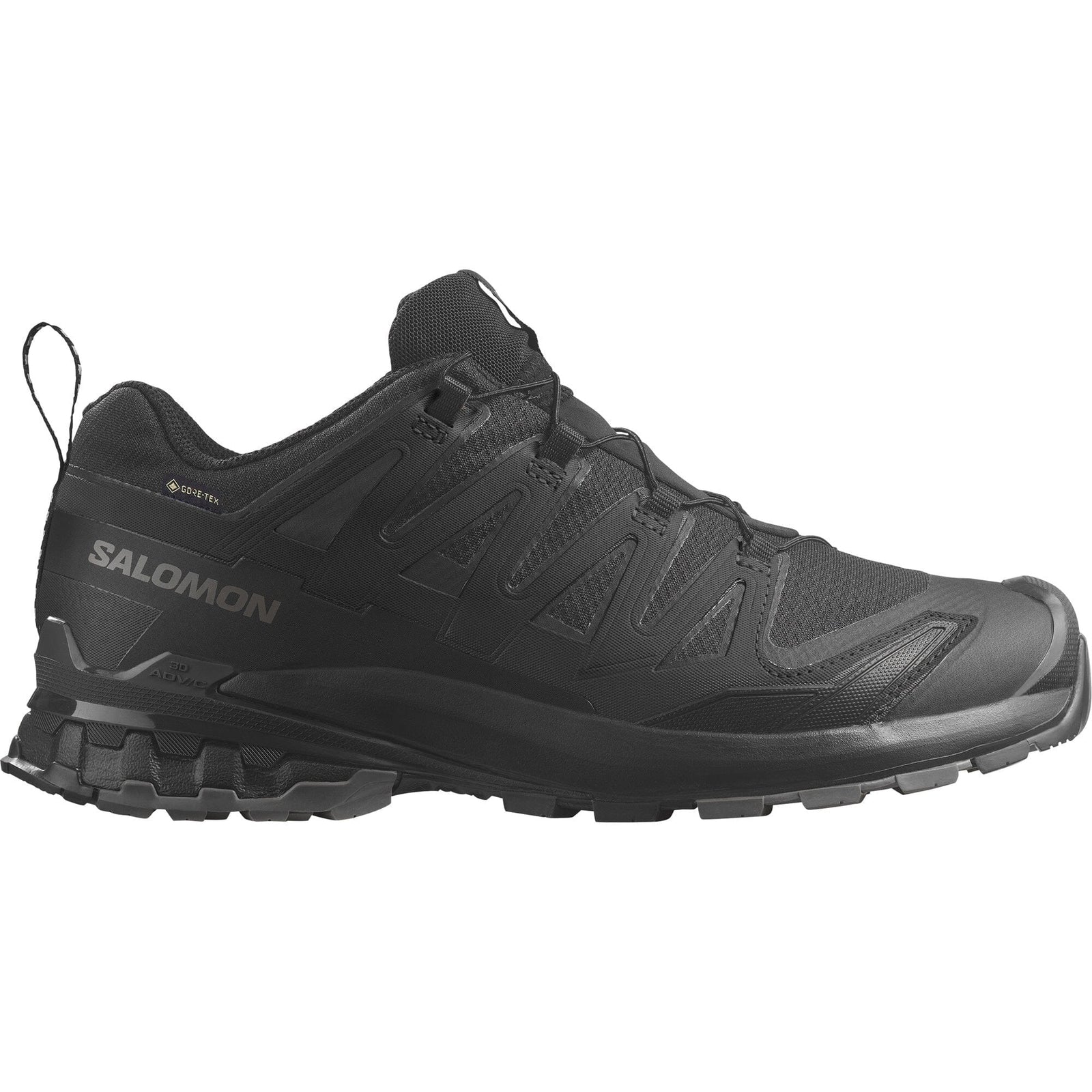 Salomon XA Pro 3D V9 闊版 GTX 男裝 越野跑鞋 行山鞋 - 黑色/幻影色/白蠟色