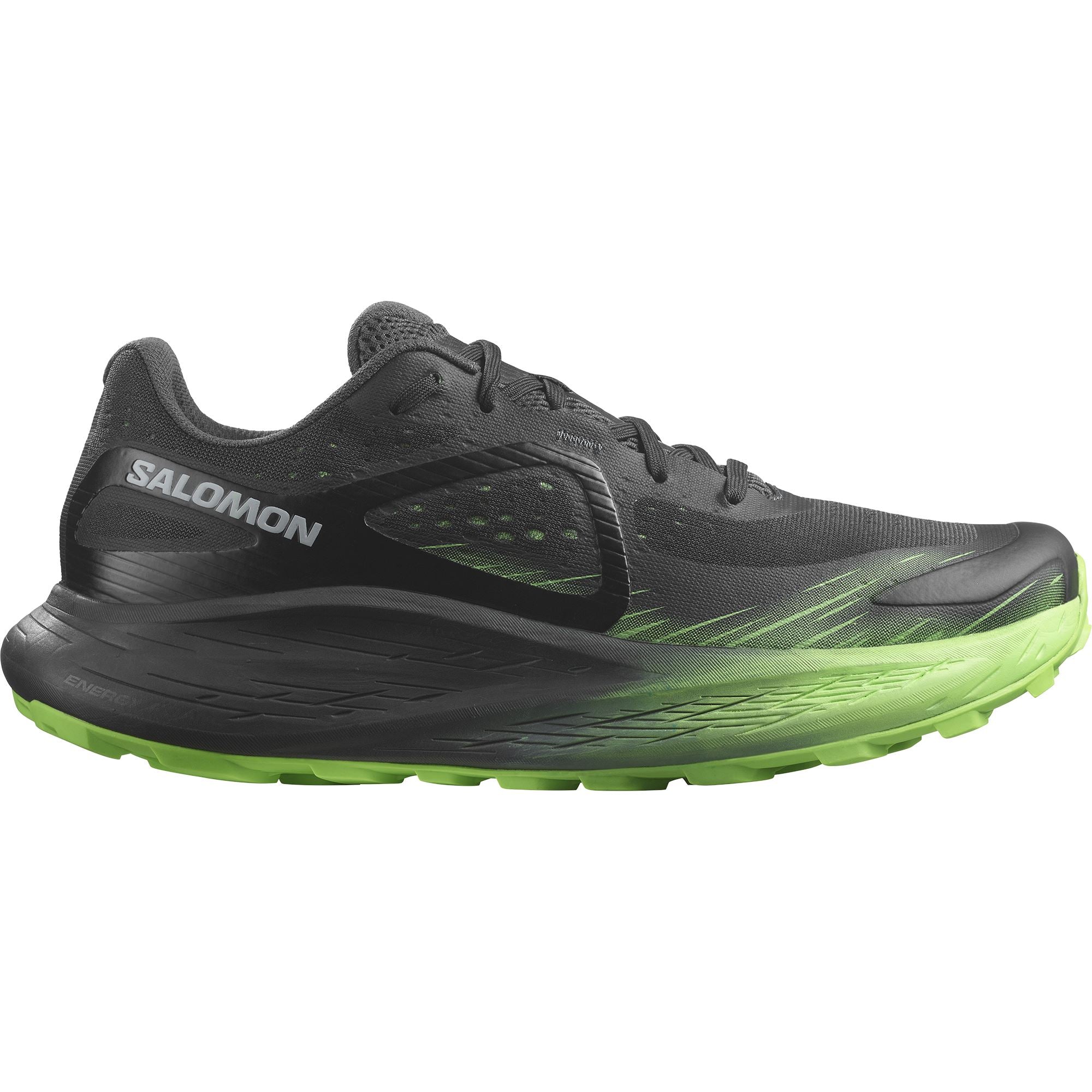 Salomon Ultra Glide Glide Max TR Men's Trail Running Shoes India Ink / Black / Green Gecko US 8.5 
