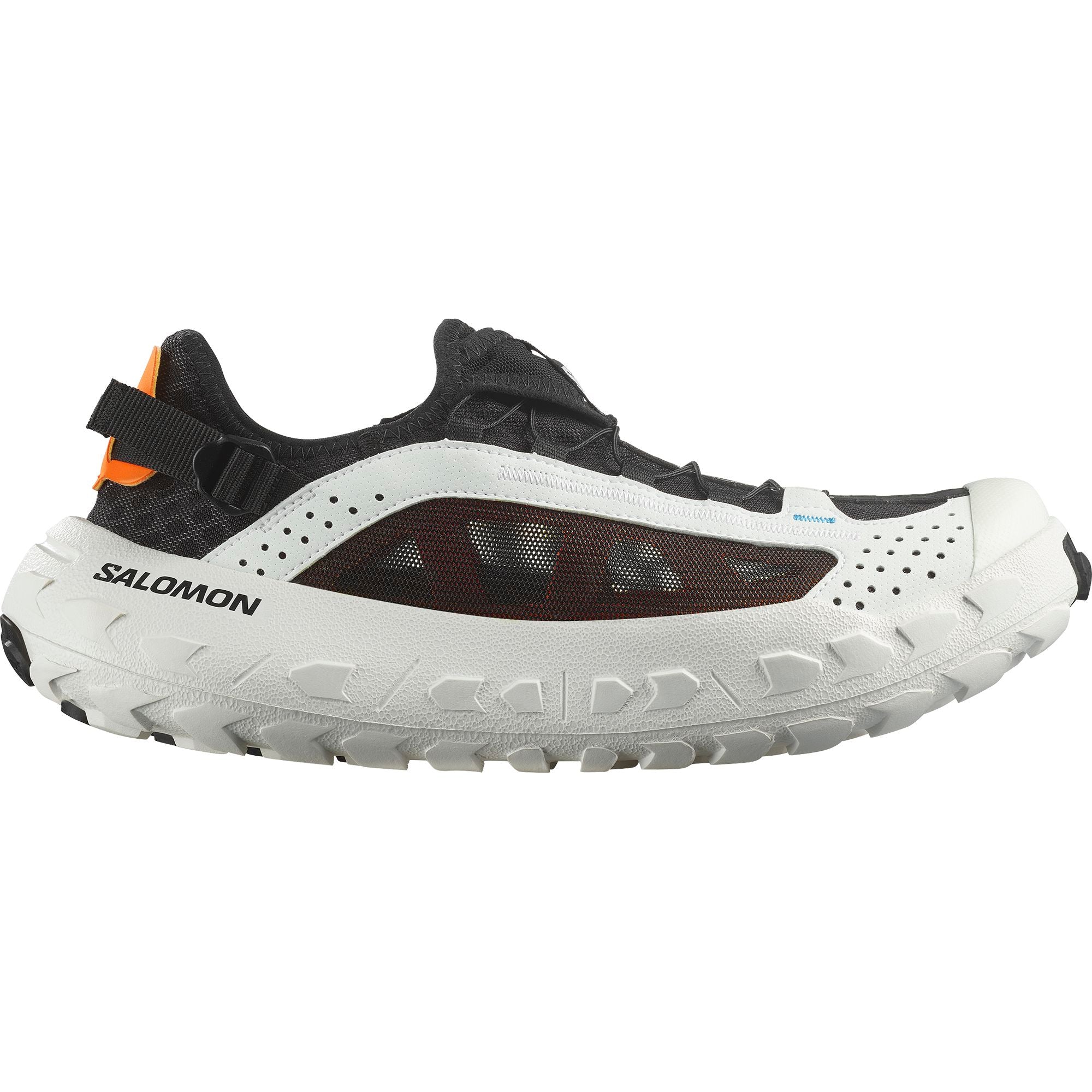 Salomon Solamphibian Men's Water Shoes White/Black/Red Orange US 9.5 