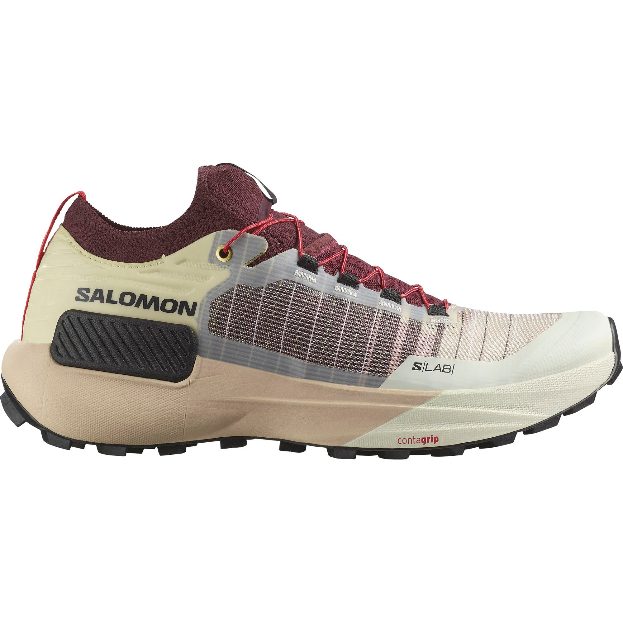 Salomon S/LAB Genesis Unisex Trail Running Shoes Black/Asphalt/Castlerock US M8.5/W9.5 EU42 