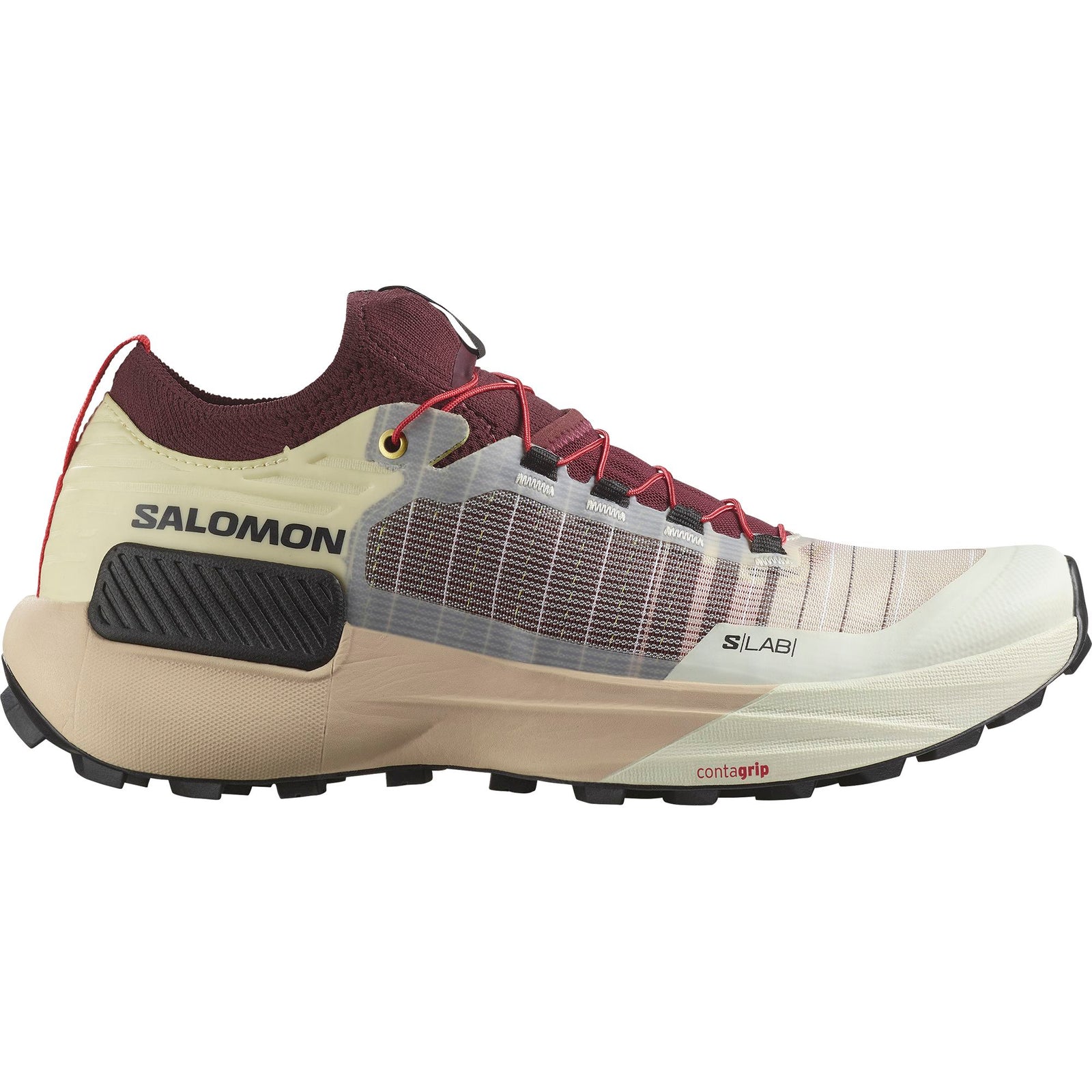 Salomon S/LAB Genesis Unisex Trail Running Shoes Black/Asphalt/Castlerock US M8.5/W9.5 EU42 