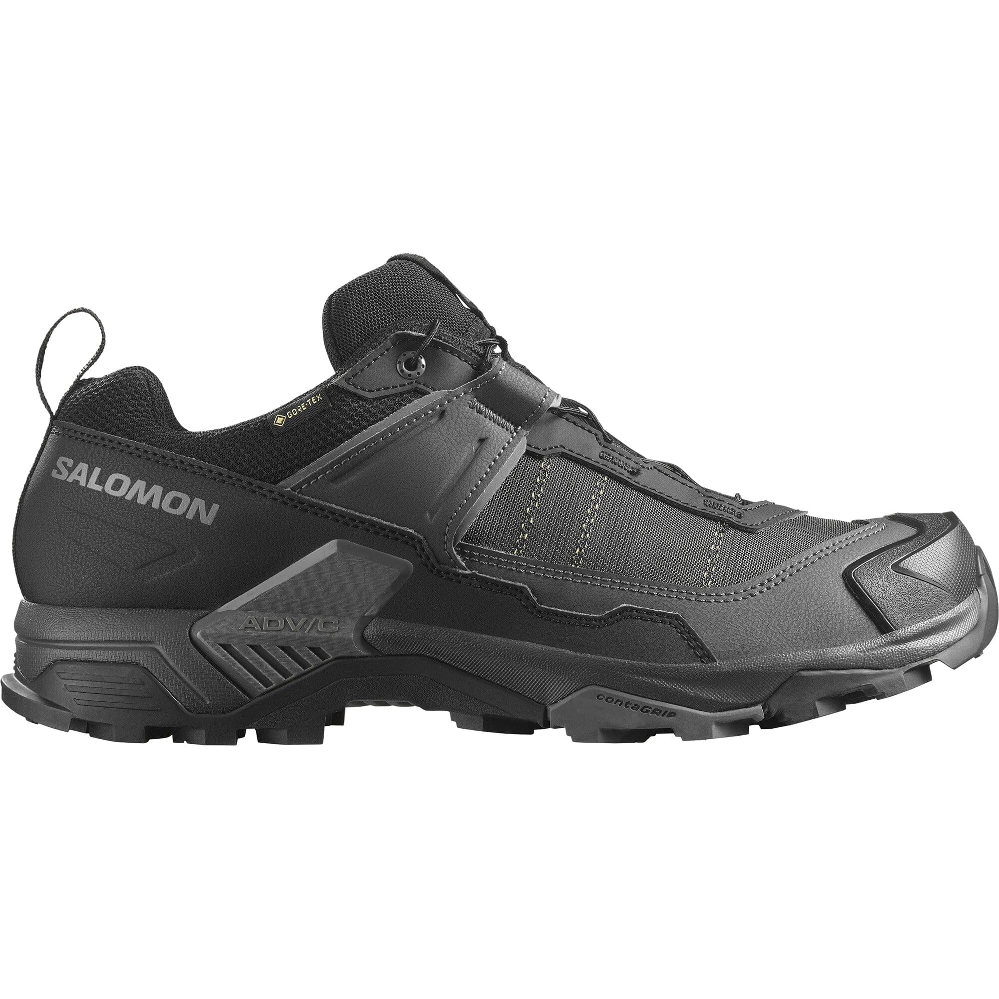 Salomon X Ultra 5 GTX Men's Hiking Shoes Black/Asphalt/Castlerock US 7.5 