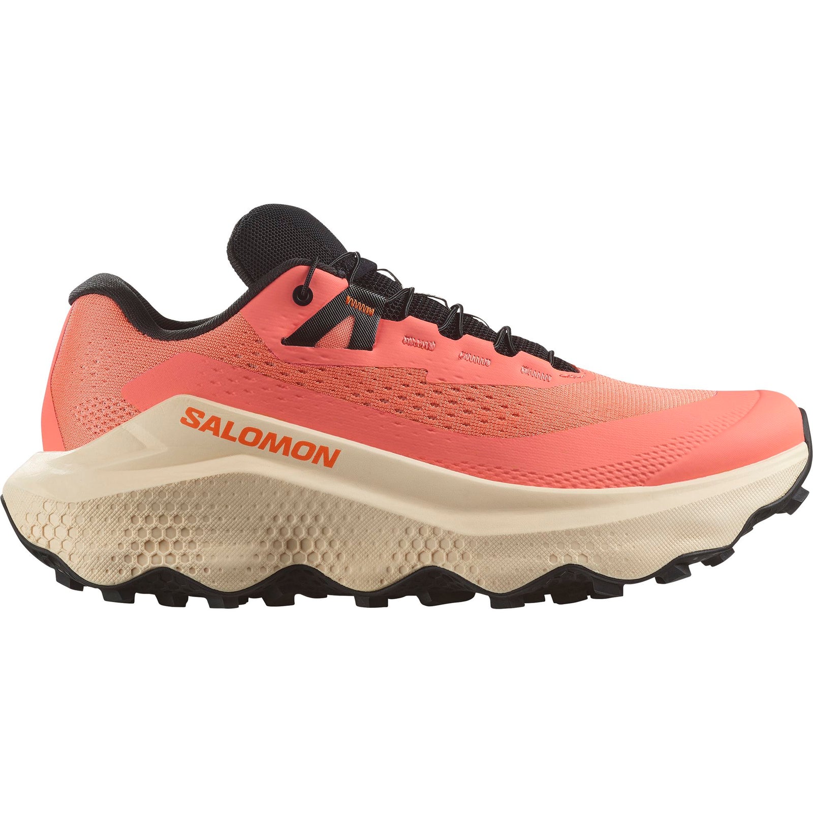 Salomon Ultra Glide 3 Women's Trail Running Shoes Fusion Coral/Tender Peach/Black UK 5 