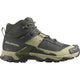 Salomon X Ultra 5 Mid GTX Men's Hiking Shoes Peat/Gray Green/Blue Night US 8 