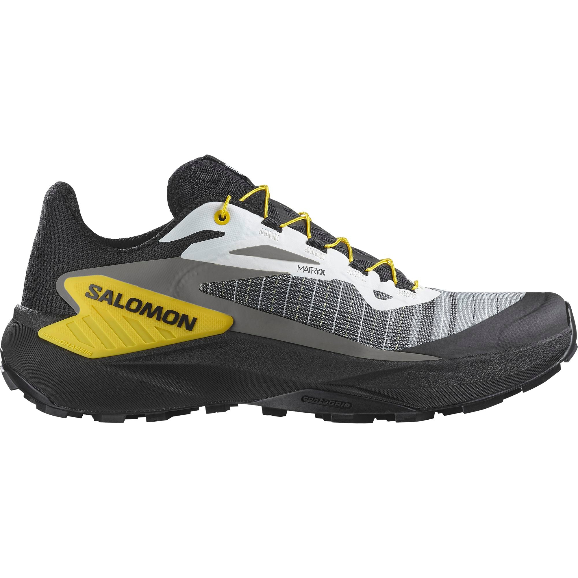 Salomon Genesis Men's Trail Running Shoes Black/Asphalt/Castlerock US 8.5 