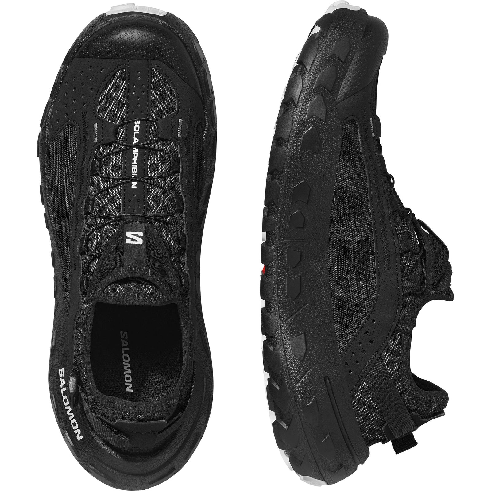 Salomon Solamphibian Men's Water Shoes Black/Alloy US 8.5 