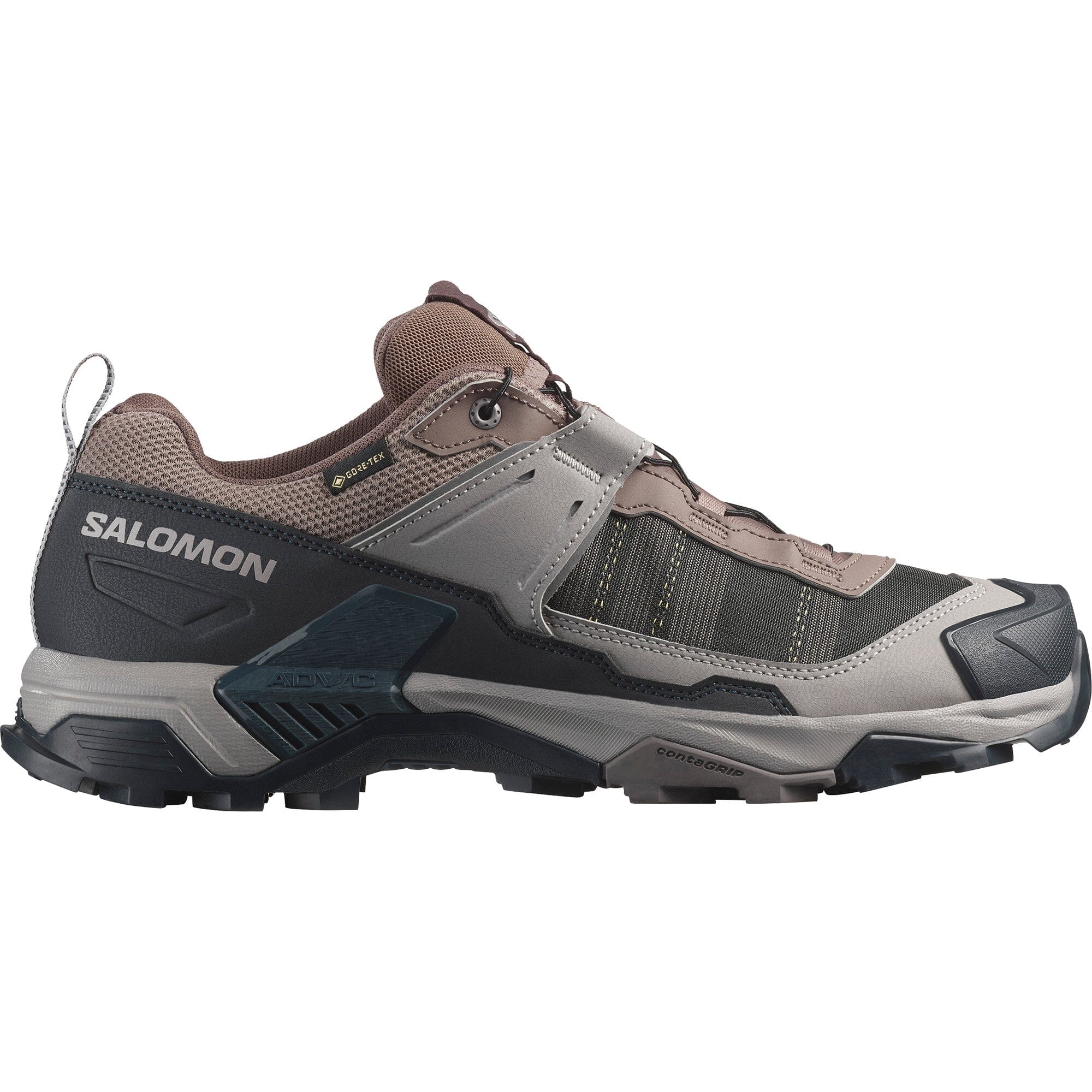 Salomon X Ultra 5 GTX Men's Hiking Shoes Iron/Dark Navy/Gull EU41⅓ 