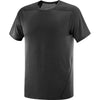 Salomon Outline Men's Short Sleeve T-Shirt Deep Black/Deep Black S 