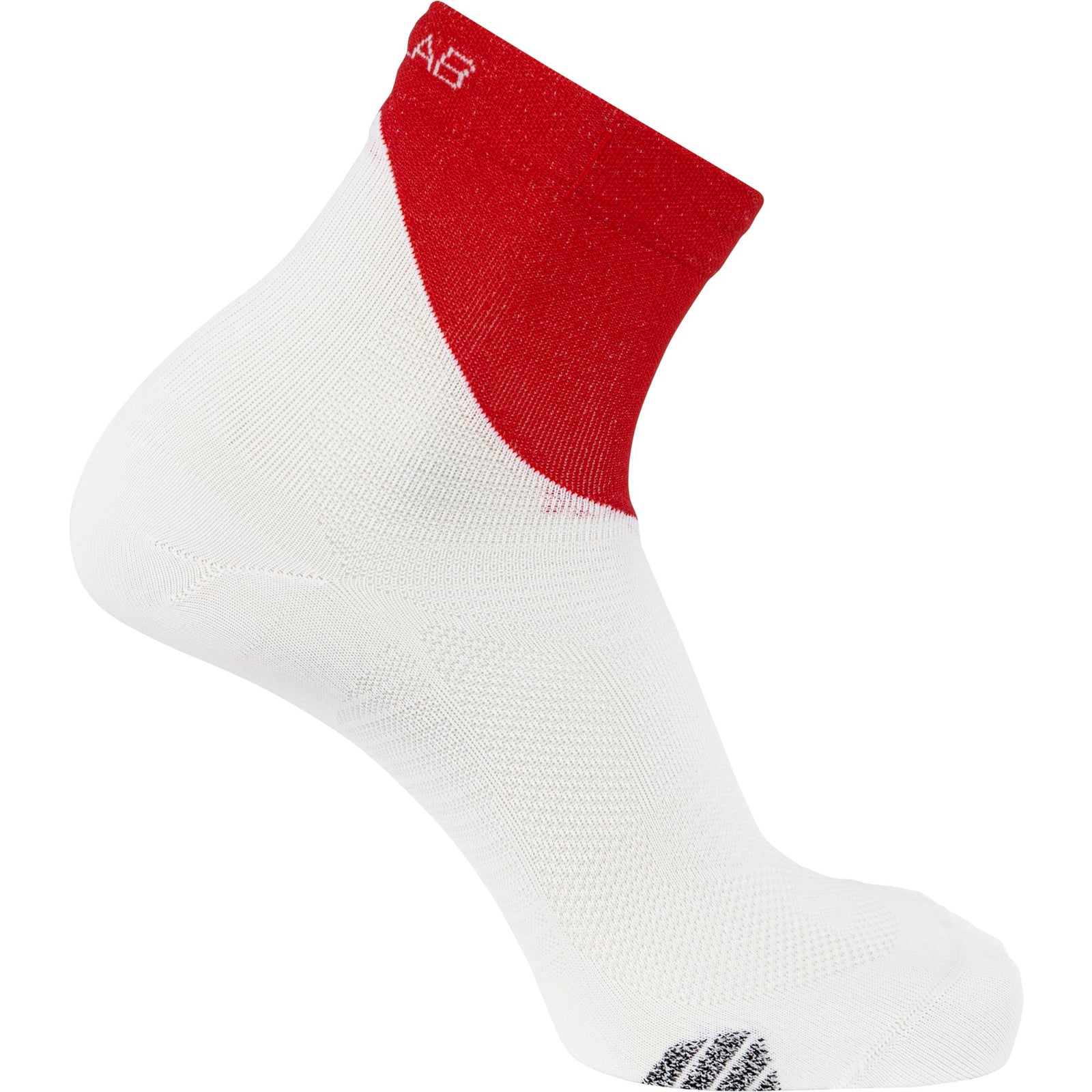 Salomon S/LAB Phantasm Ankle Unisex Socks White/Fiery Red S (EU 36-38) 
