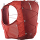 Salomon Active Skin 8 Unisex Running Vest Red Dahlia/High Risk Red XS 