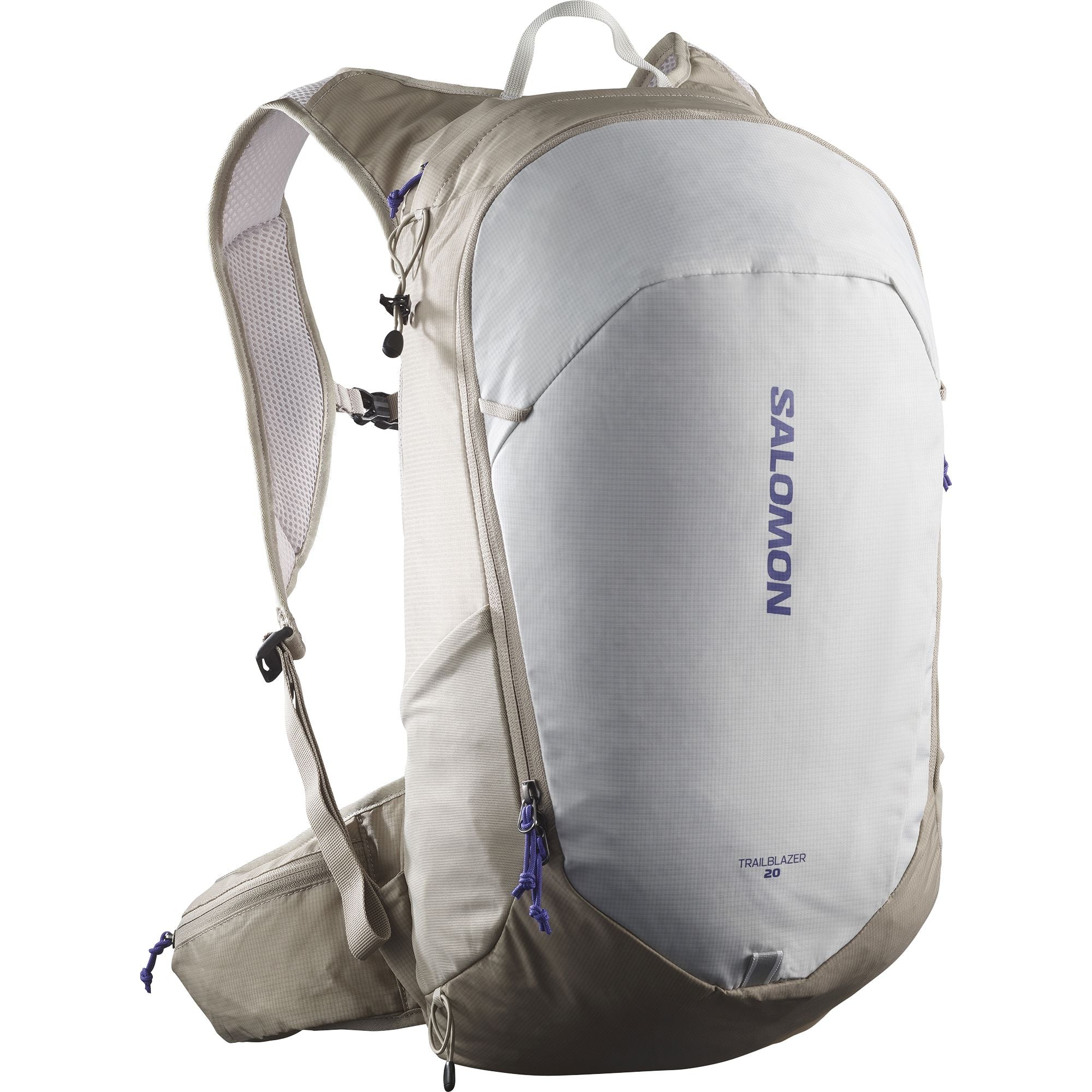 Salomon Trailblazer 20 Unisex Hiking Bag Vintage Khaki/Glacier Gray 