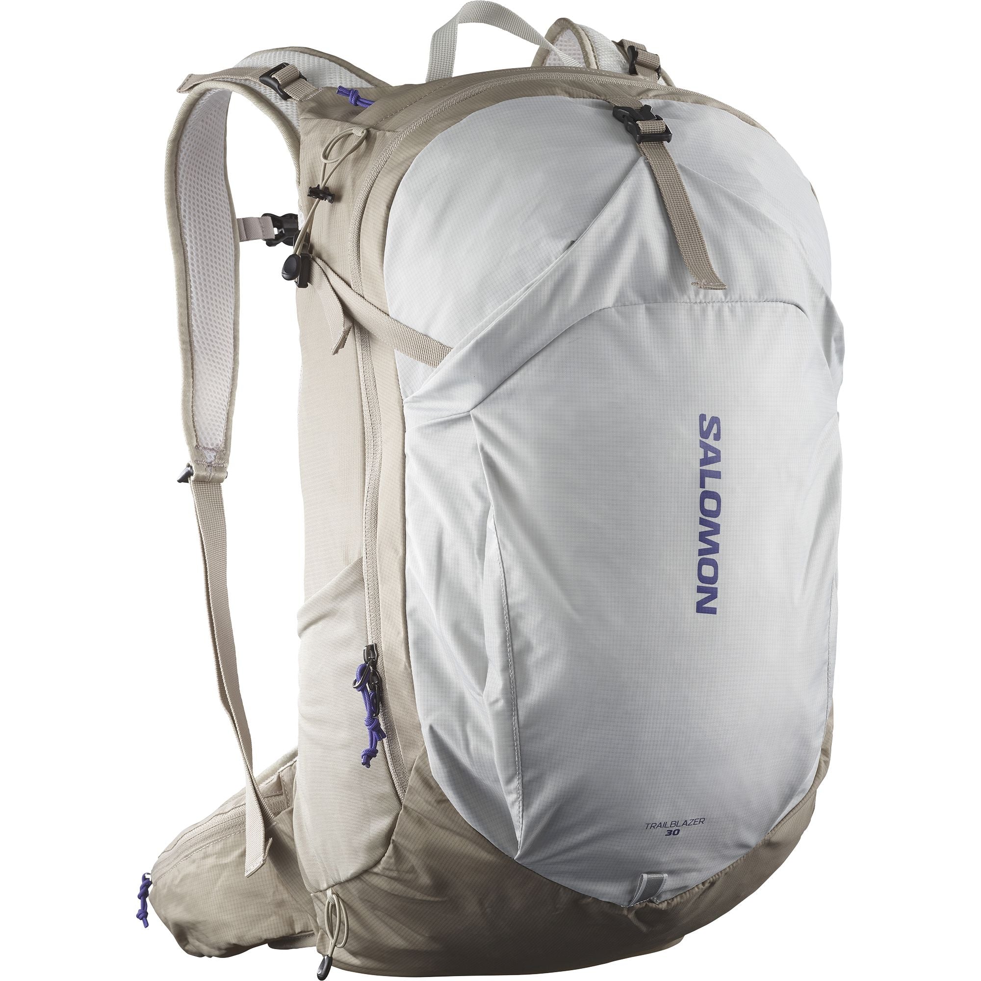 Salomon Trailblazer 30 Unisex Hiking Bag Vintage Khaki/Glacier Gray 
