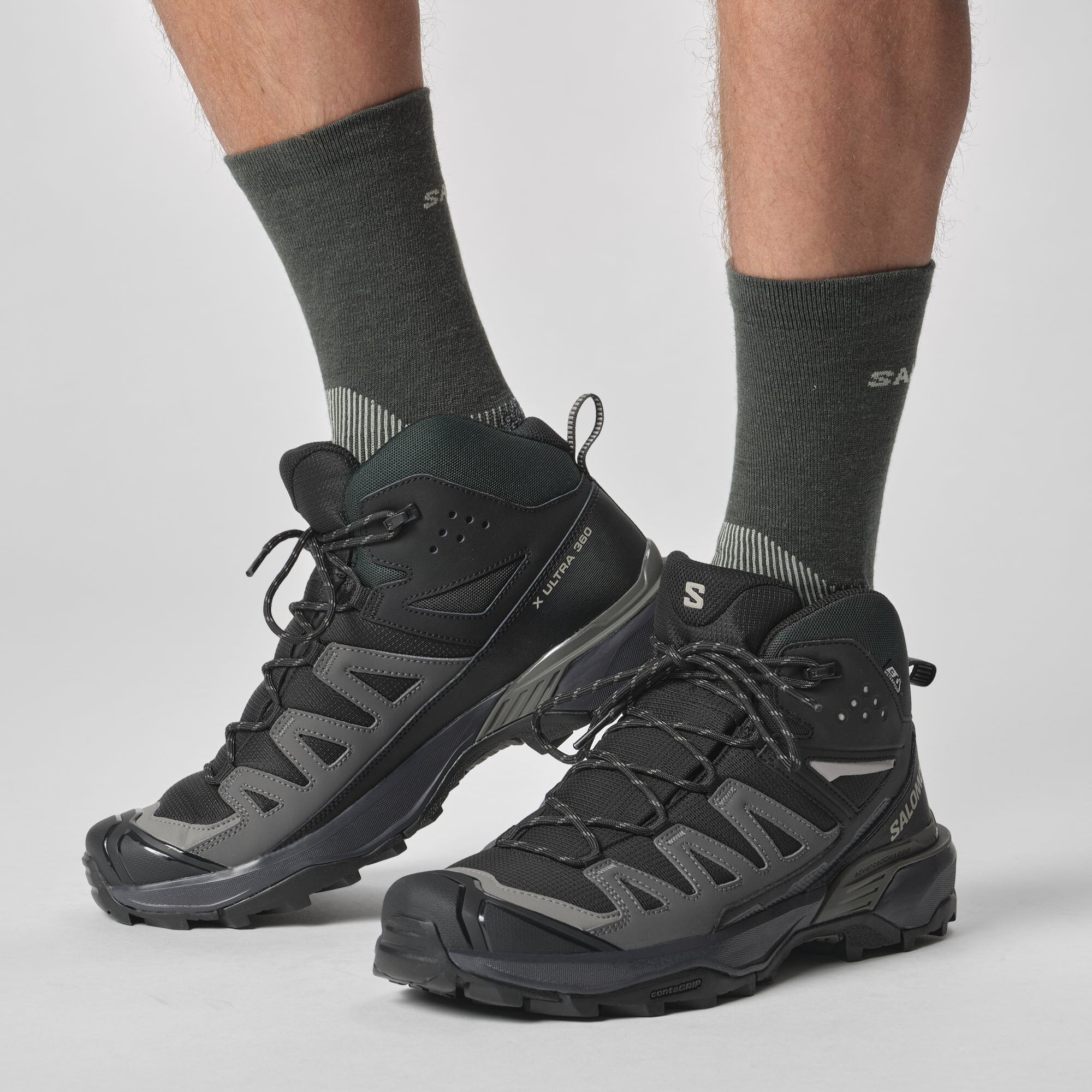 Salomon X Ultra Access Crew 2-Pack Unisex Socks 