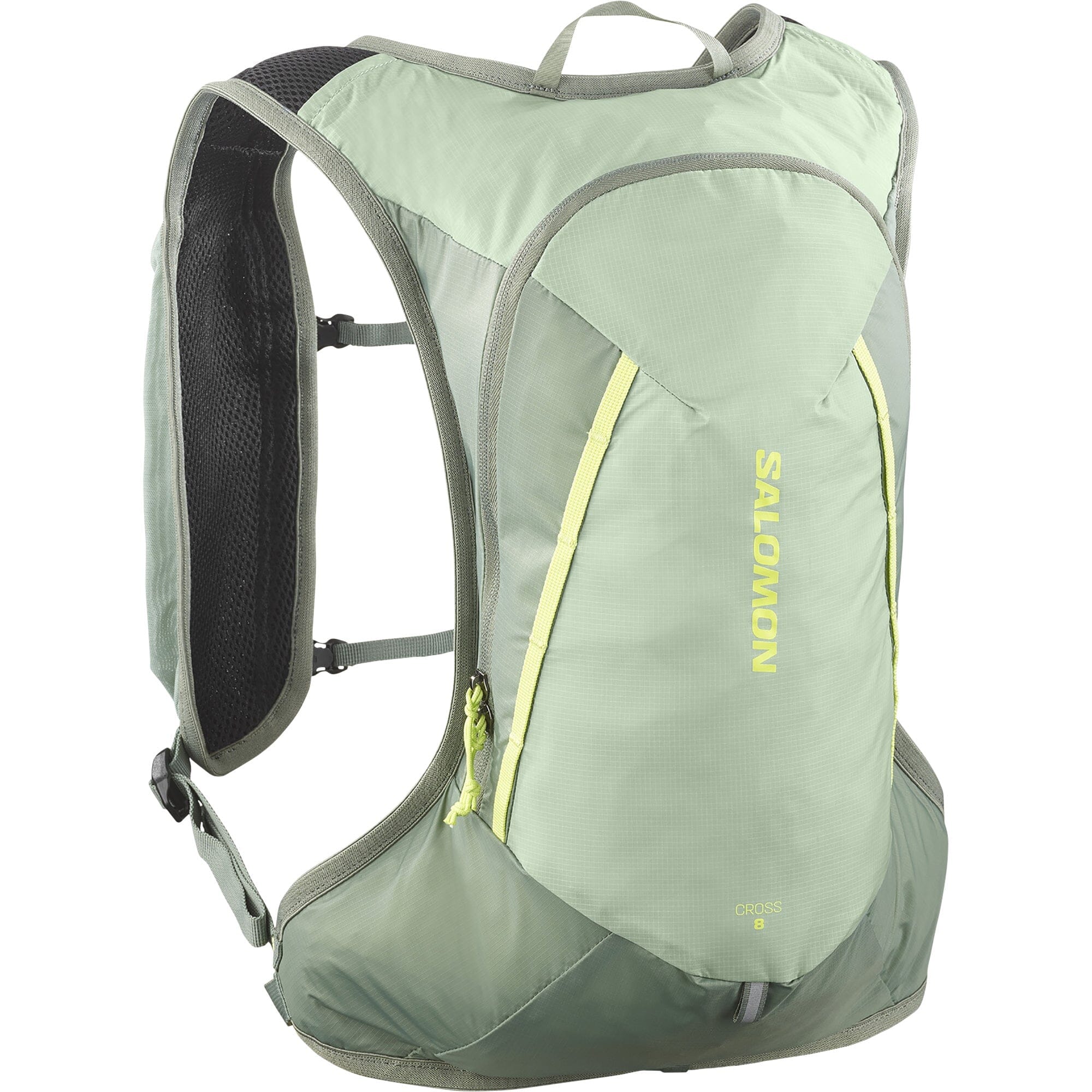 Salomom Cross 8 Unisex Backpack Green Milieu/Agave Green/Sharp Green 