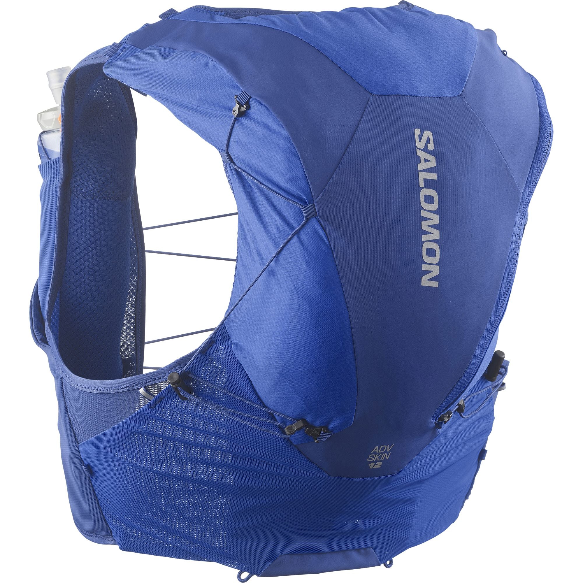 Salomon Adv Skin 12 Unisex Running Vest (2025) Nautical Blue/Limoges S 