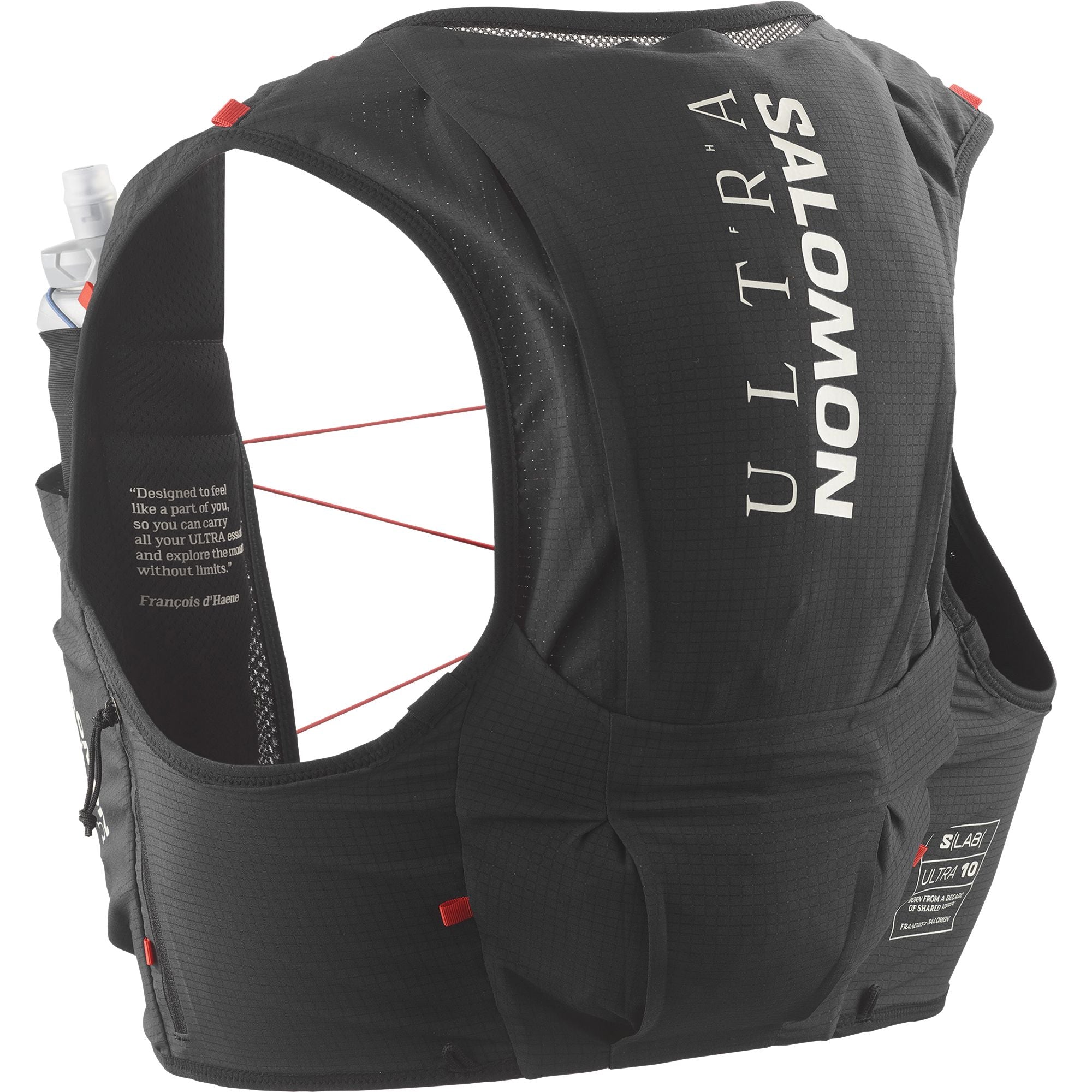 Salomon S/LAB ULTRA 10 Unisex Running Vest Black 2XS 
