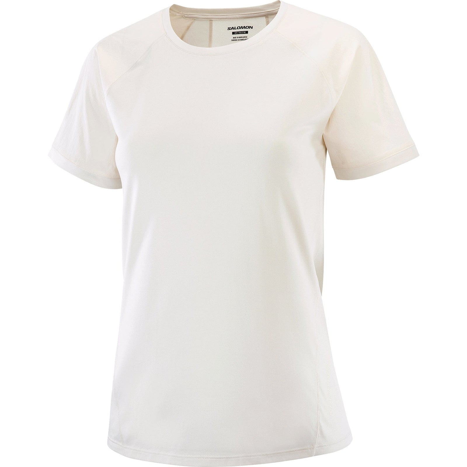 Salomon Outline Women's Short Sleeve T-Shirt Whisper White XS 