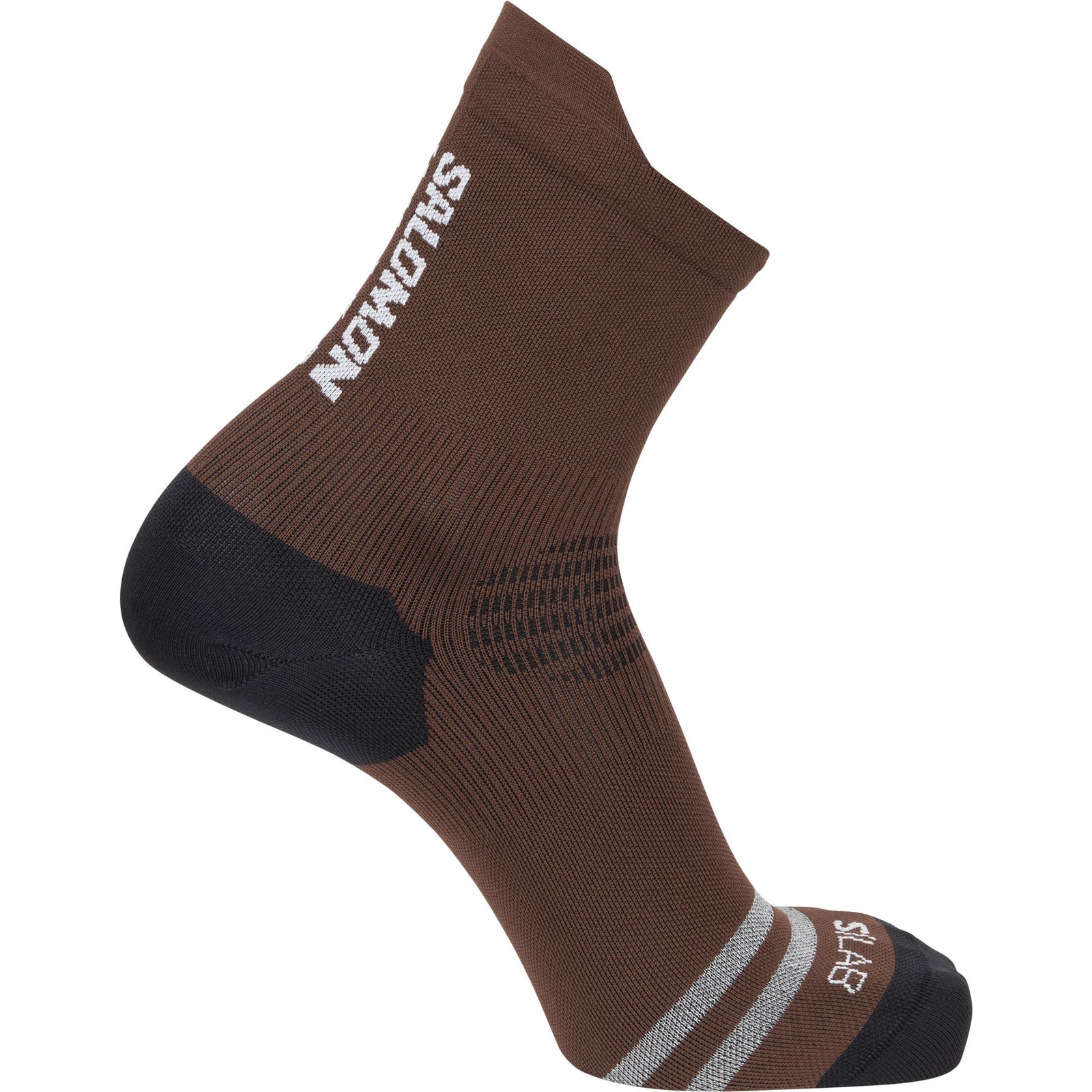 Salomon S/LAB Ultra Crew Unisex Socks Decadent Chocolate/Vanilla Ice S (EU 36-38) 