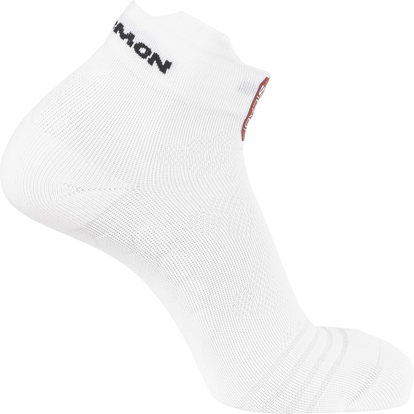 Salomon S/LAB Glide Ankle Unisex Socks Vanilla Ice/Pompeian Red S (EU 36-38) 
