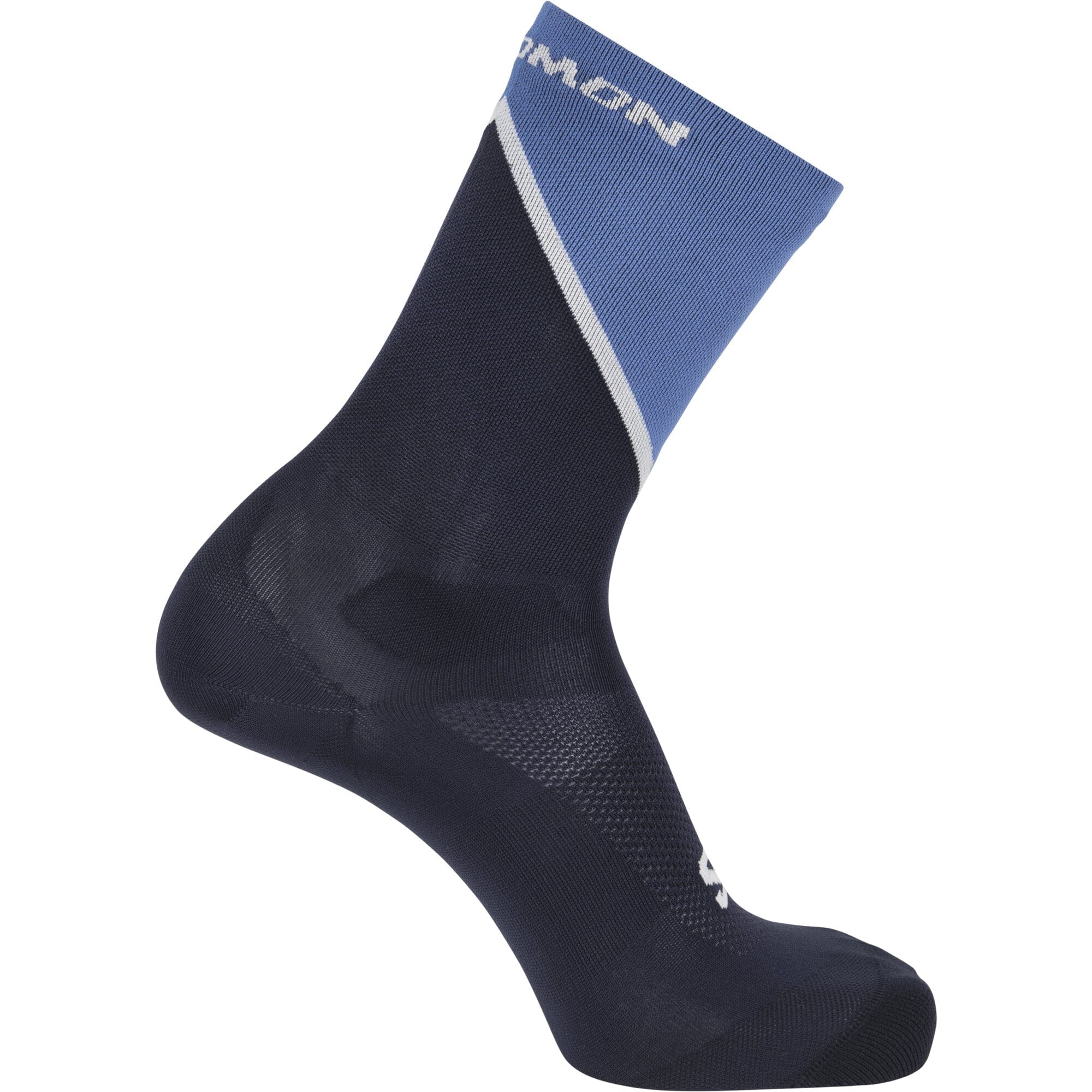 Salomon Pulse Crew Unisex Socks French Blue/Carbon/White S (EU 36-38) 