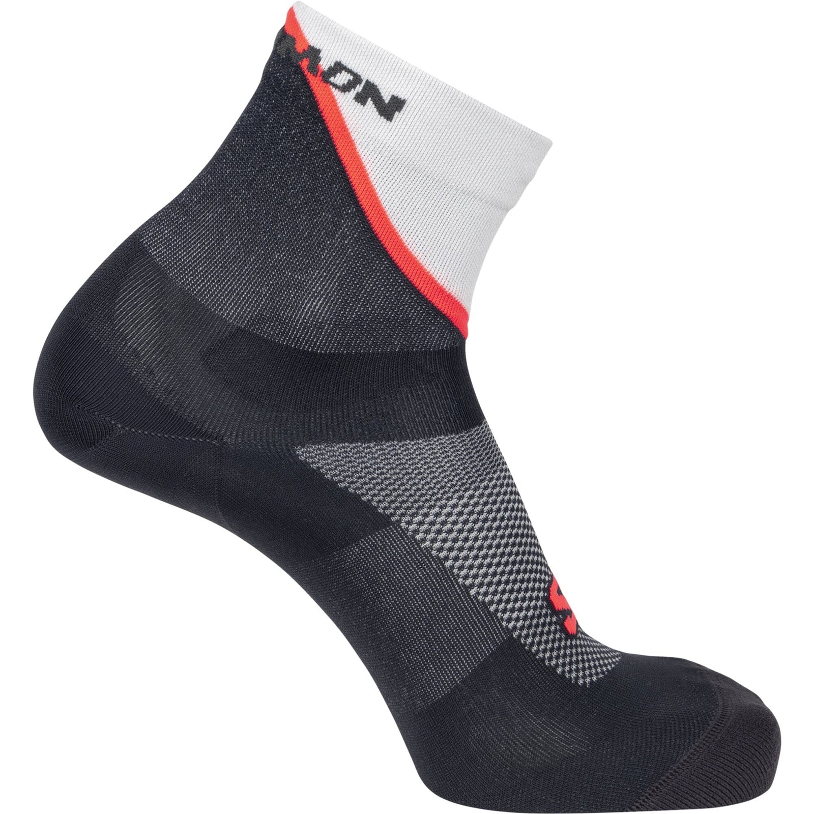Salomon Pulse Ankle Unisex Socks Icicle/Nine Iron/Neon Flame S (EU 36-38) 