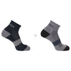 Salomon Evasion Ankle 2-Pack Socks Blue Nights/Monument L (EU 42-44) 