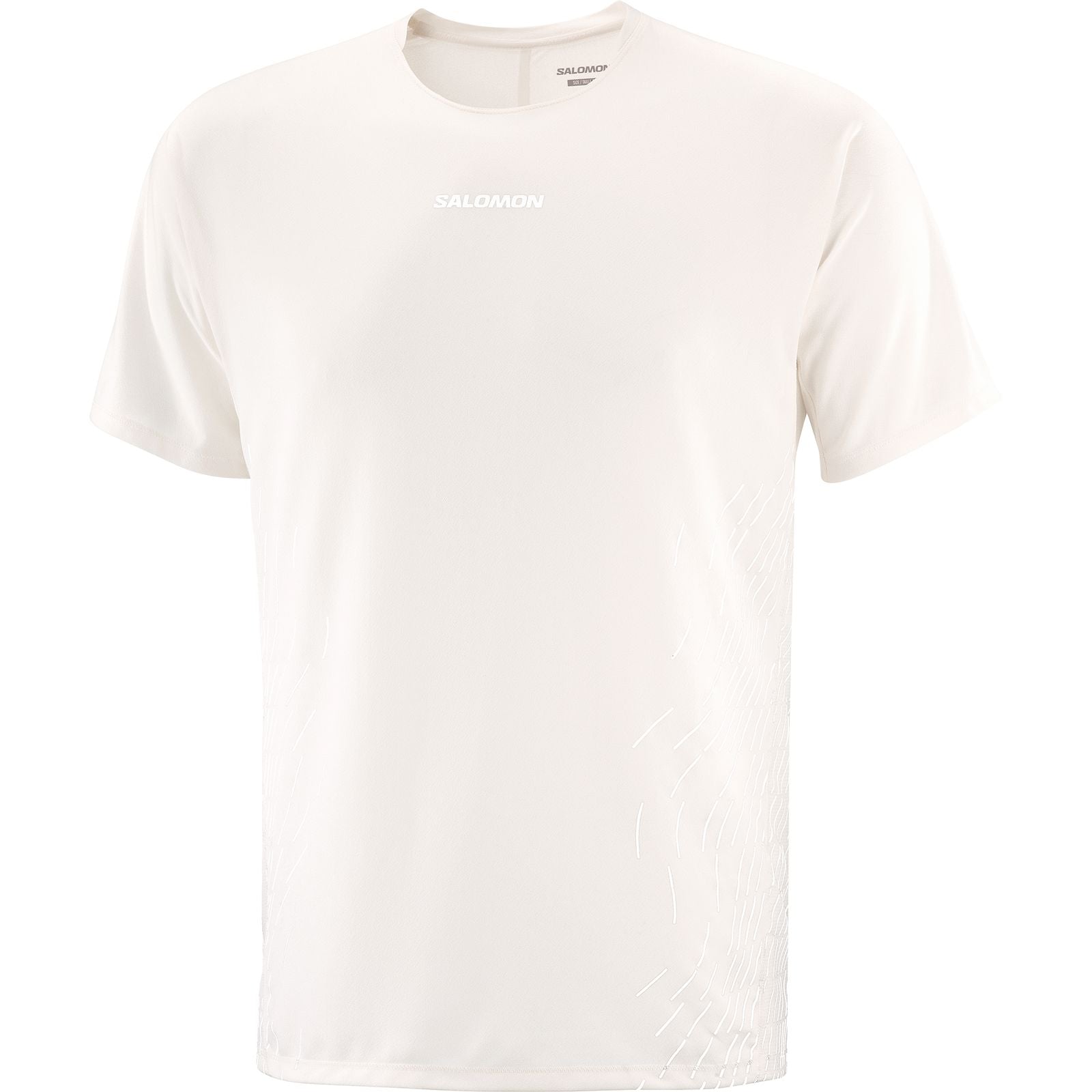 Salomon Sense Aero Graphic Men's Short Sleeve T-Shirt Whisper White/White S 