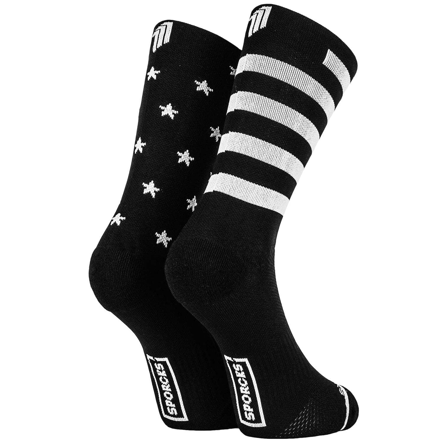 SPORCKS Legend Black - Running Socks Black XS 35-37 