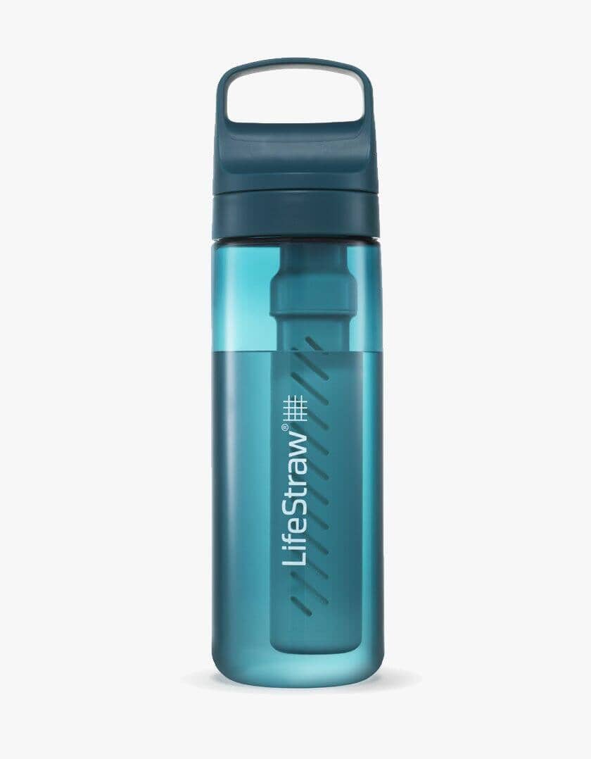 Lifestraw Go 2.0 Water Filter Bottle Laguna Teal 22 oz 