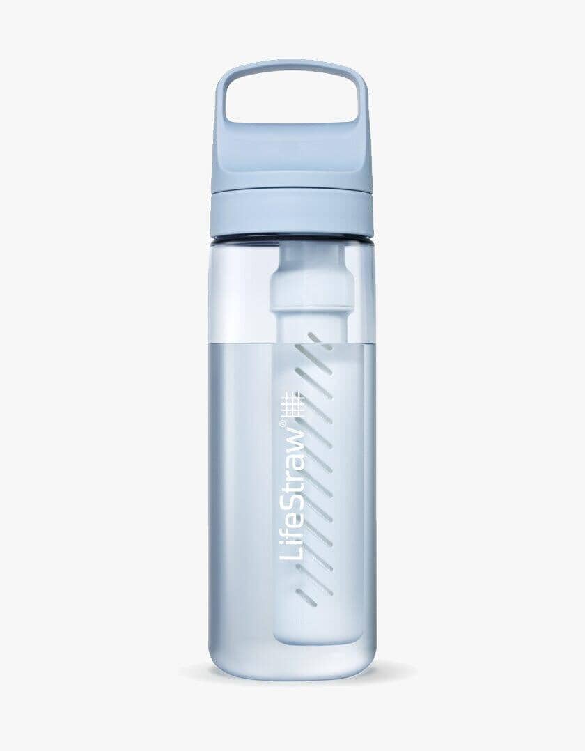 Lifestraw Go 2.0 Water Filter Bottle Icelandic Blue 22 oz 