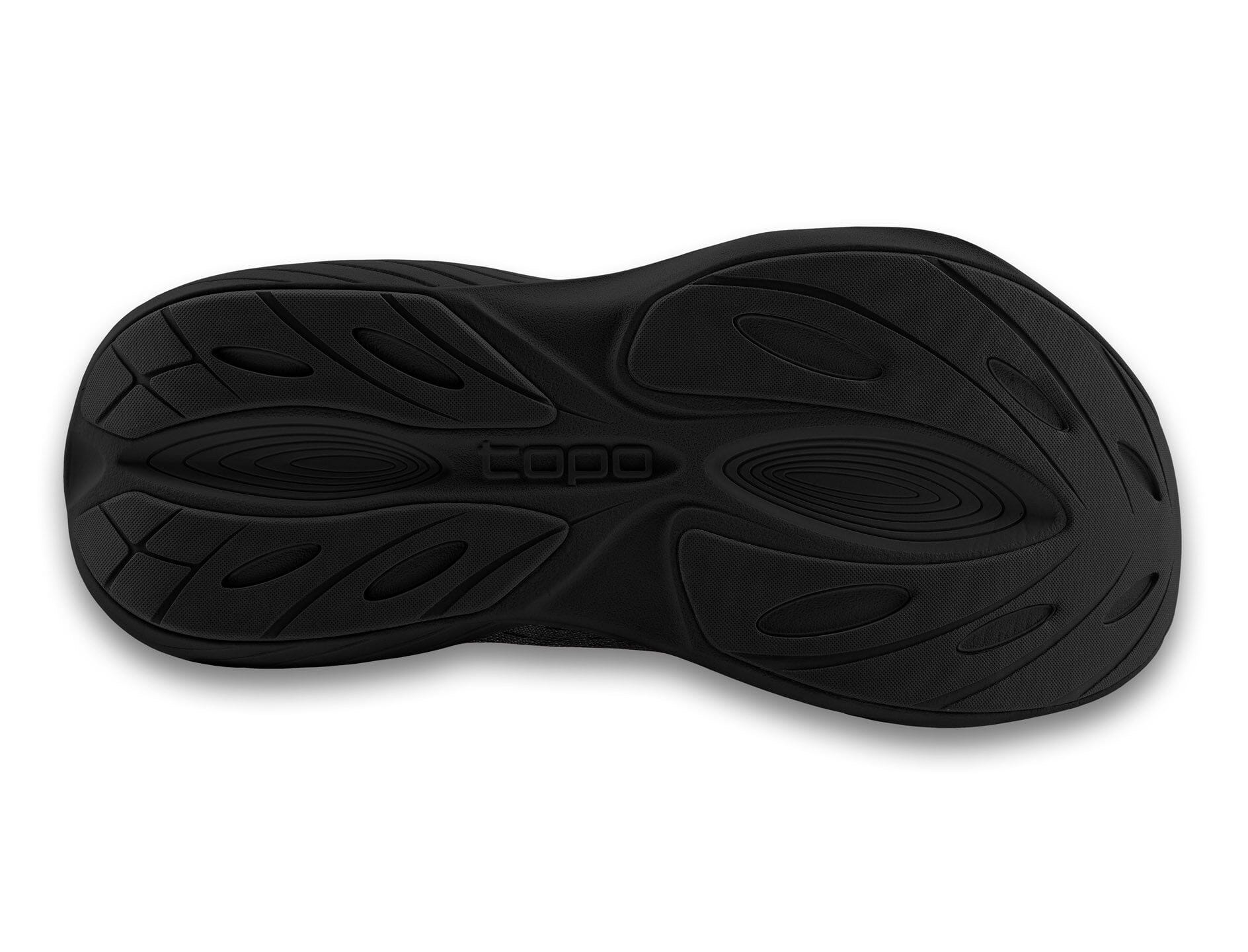 Topo Men's Atmos Road Running Shoes Black/Black US 8.5 