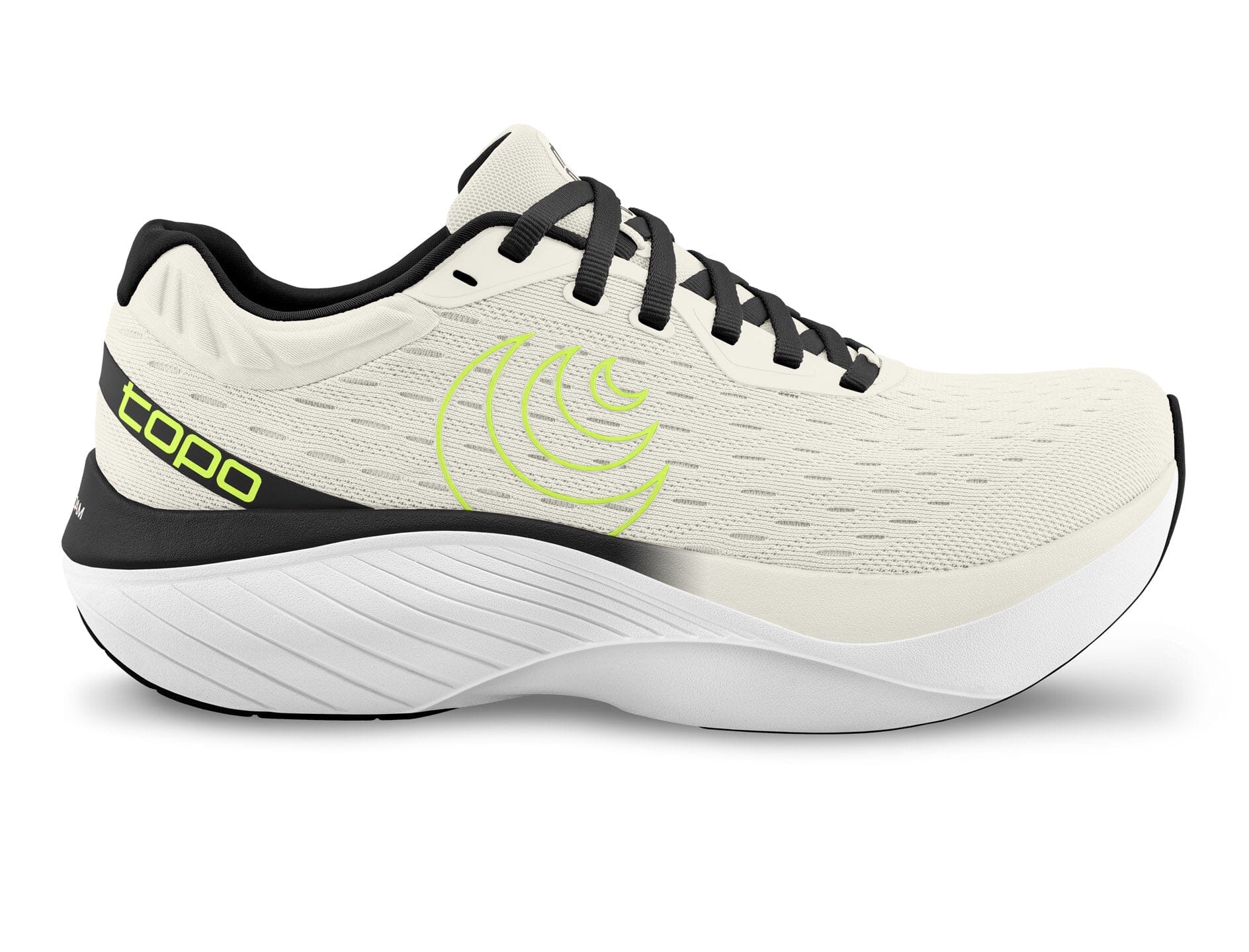 Topo Men's Atmos Road Running Shoes Bone/Black US 10 