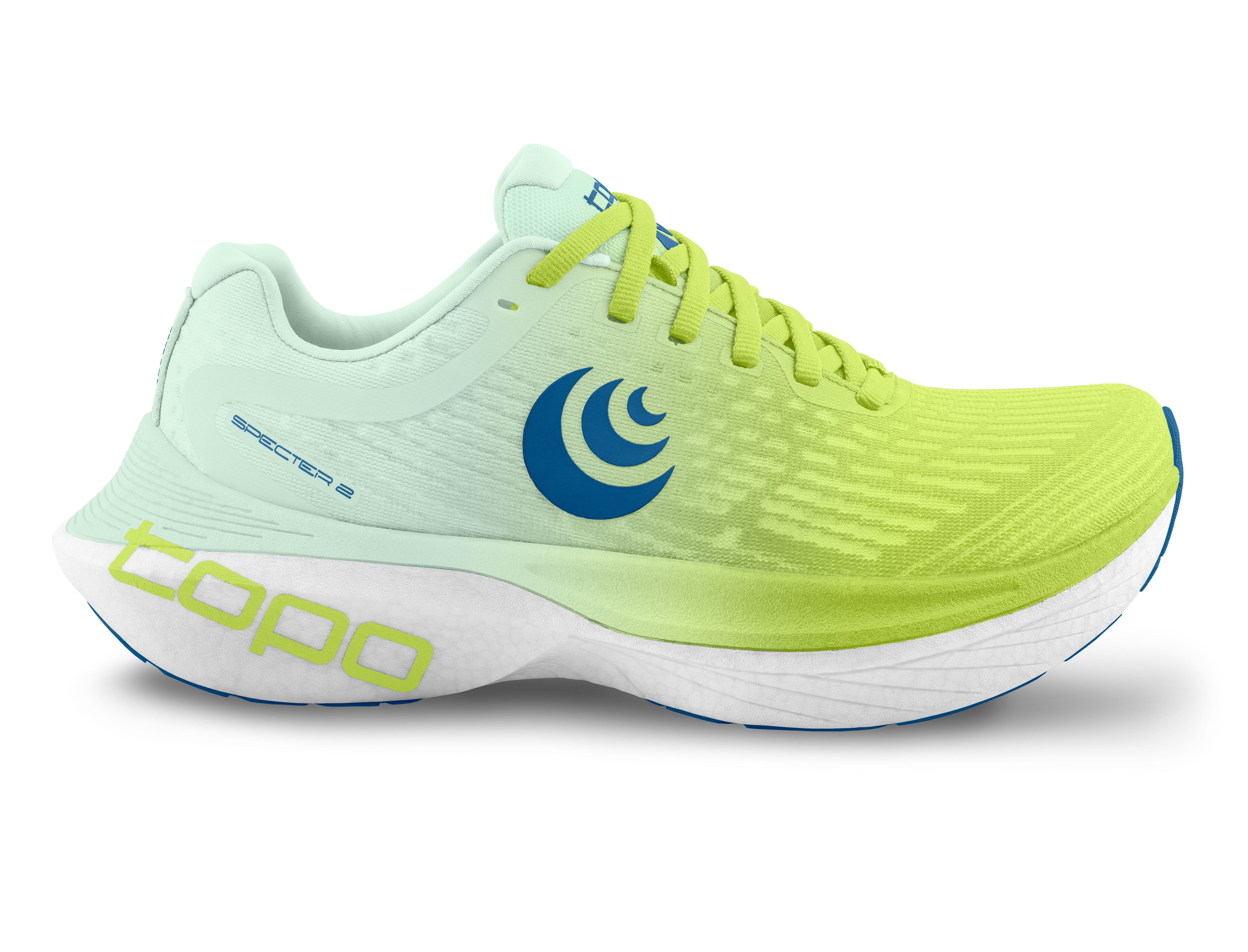 Topo Men's Specter 2 Road Running Shoes Green/Blue US 8 