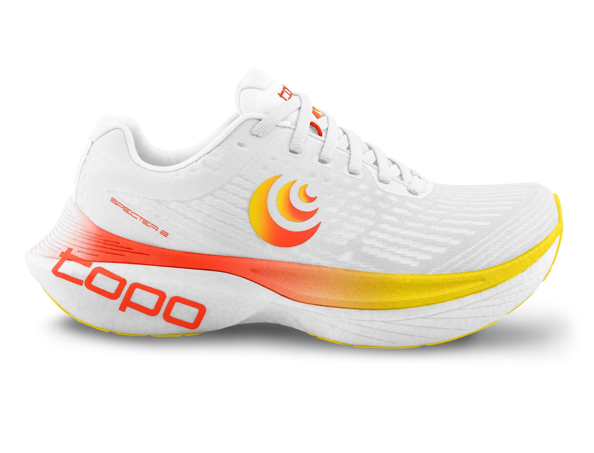 Topo Men's Specter 2 Road Running Shoes Whte/Sunset US 9.5 