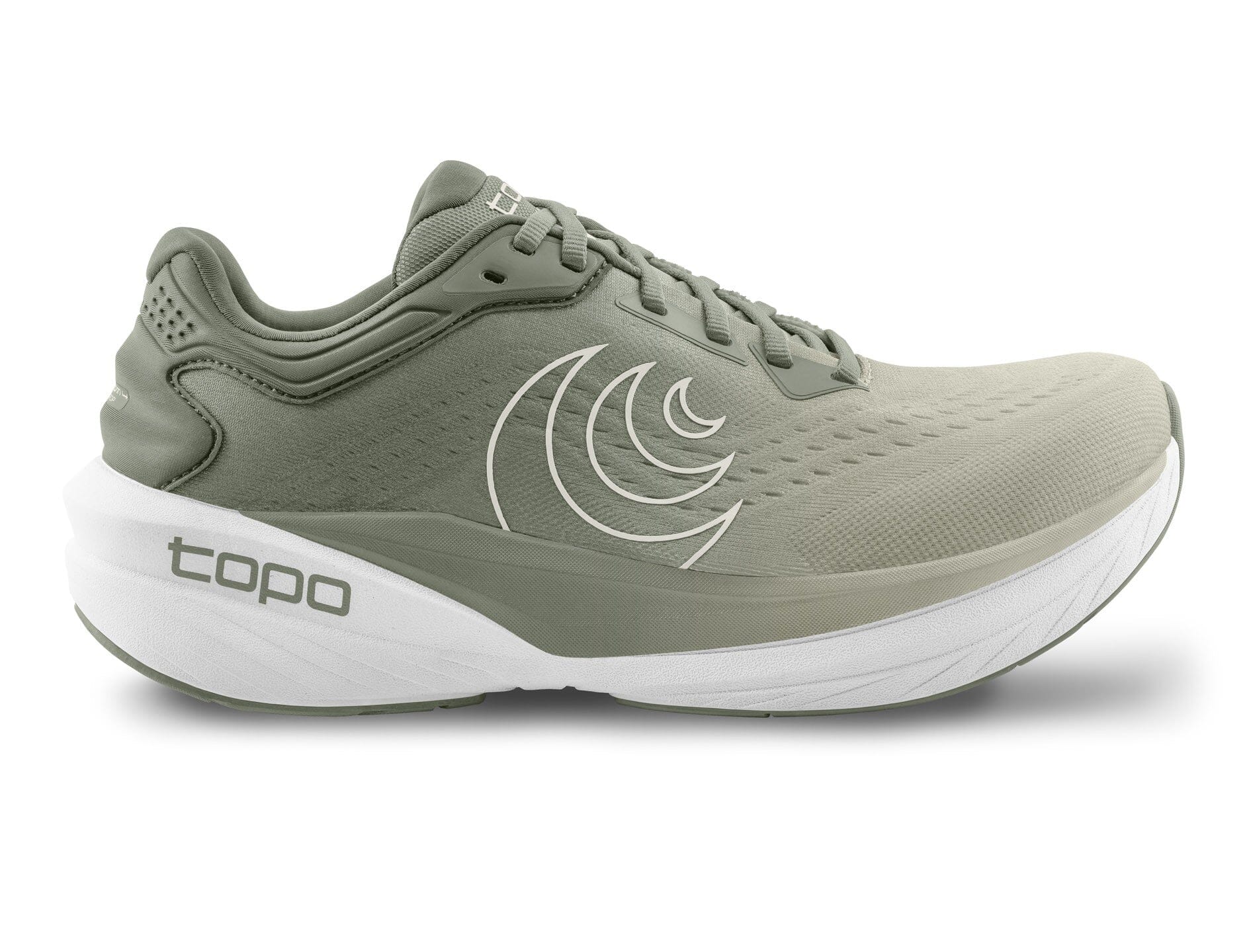 Topo Men's Phantom 4 Road Running Shoes Khaki/White US 9 