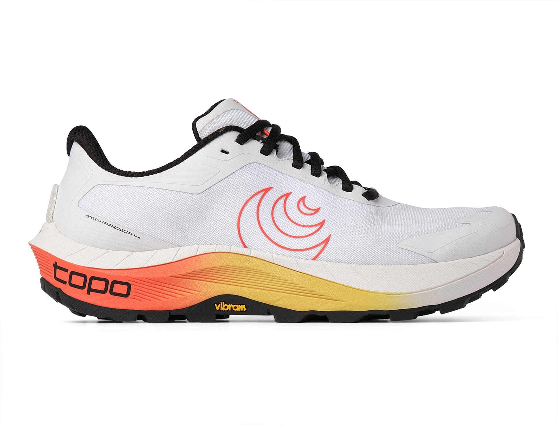 Topo Men's MTN Racer 4 Trail Running Shoes Grey/Sunset US 8 