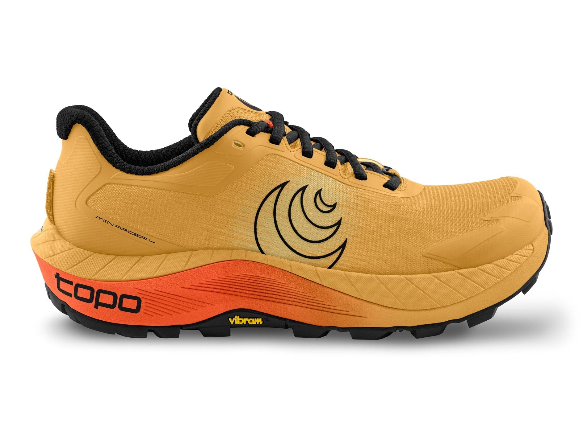 Topo Men's MTN Racer 4 Trail Running Shoes Mango/Black US 8 