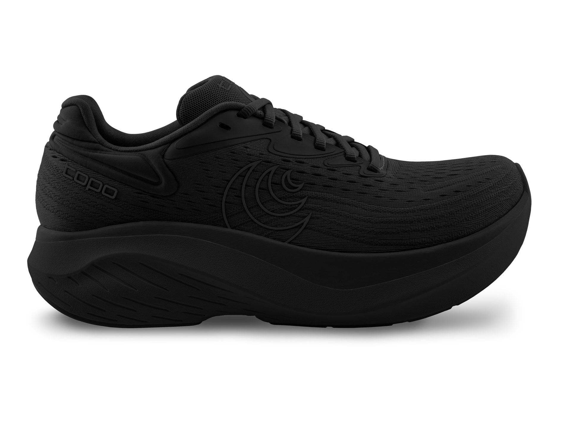 Topo Men's Atmos 2 Road Running Shoes Black/Black US 8.5 