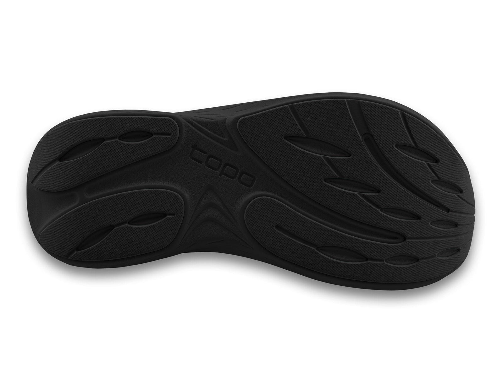 Topo Men's Atmos 2 Road Running Shoes Black/Black US 8.5 