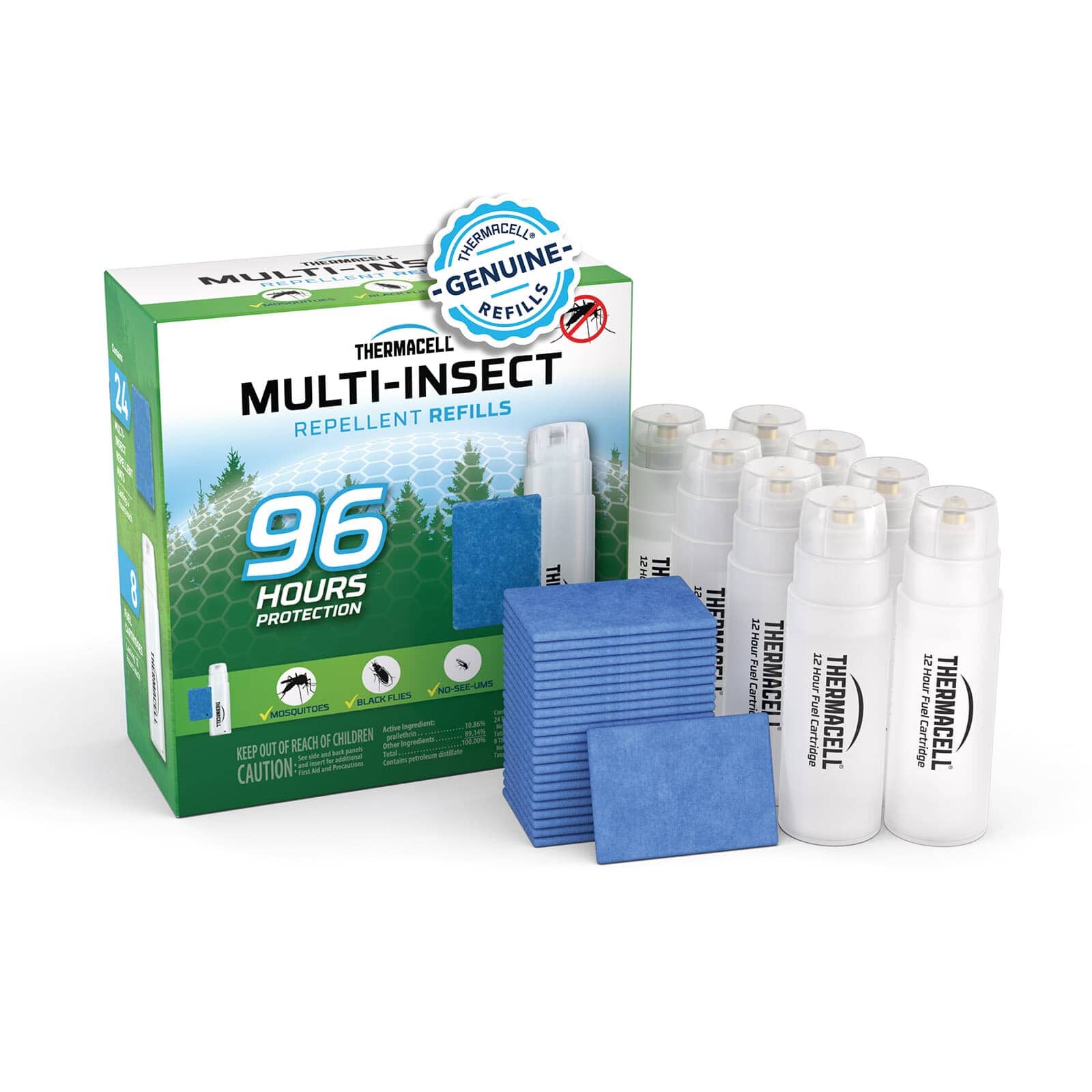 Thermacell Backpacker Mosquito Repeller + Refill 96 hours 