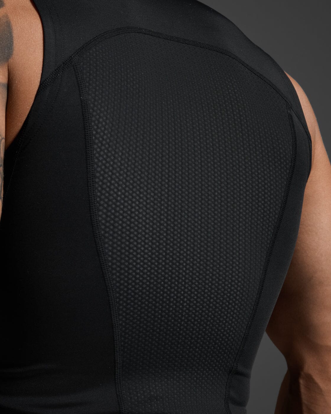 2XU Men's Core Compression Sleeveless MA6400A 