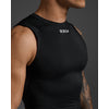 2XU Men's Core Compression Sleeveless MA6400A 