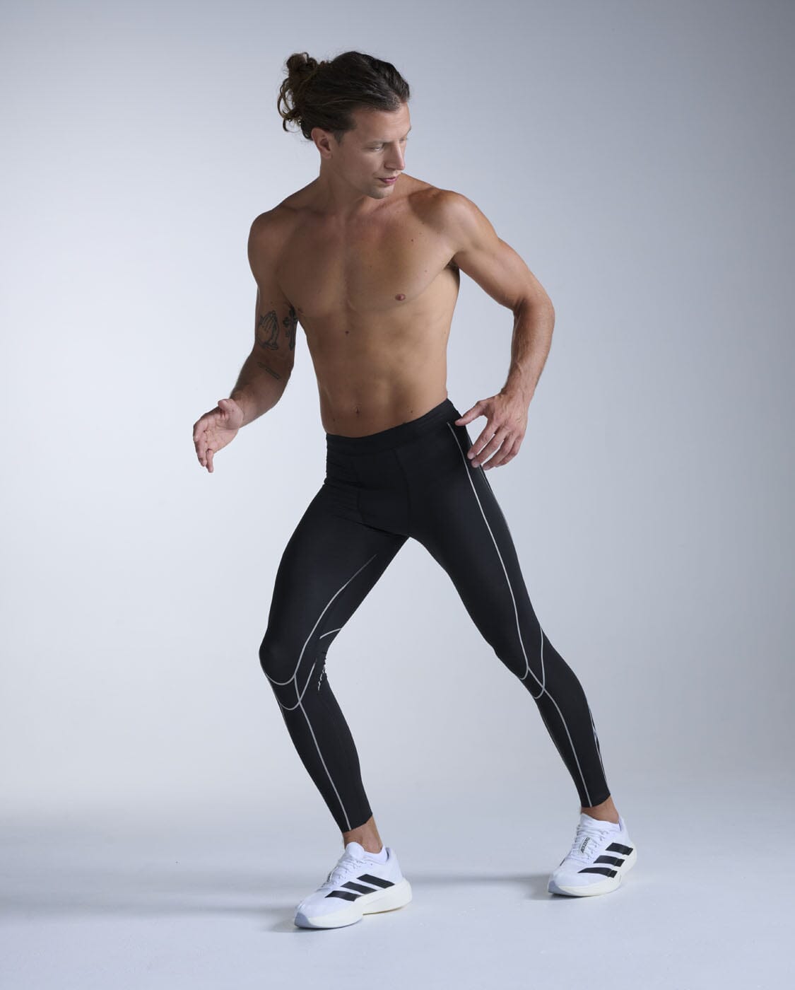2XU Men's Light Speed Kinesis Compression Tights MA7626B 